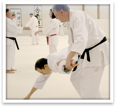 Aikido training at Windsong Dojo